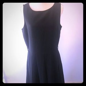 Alfani Black High Neck Midi Dress